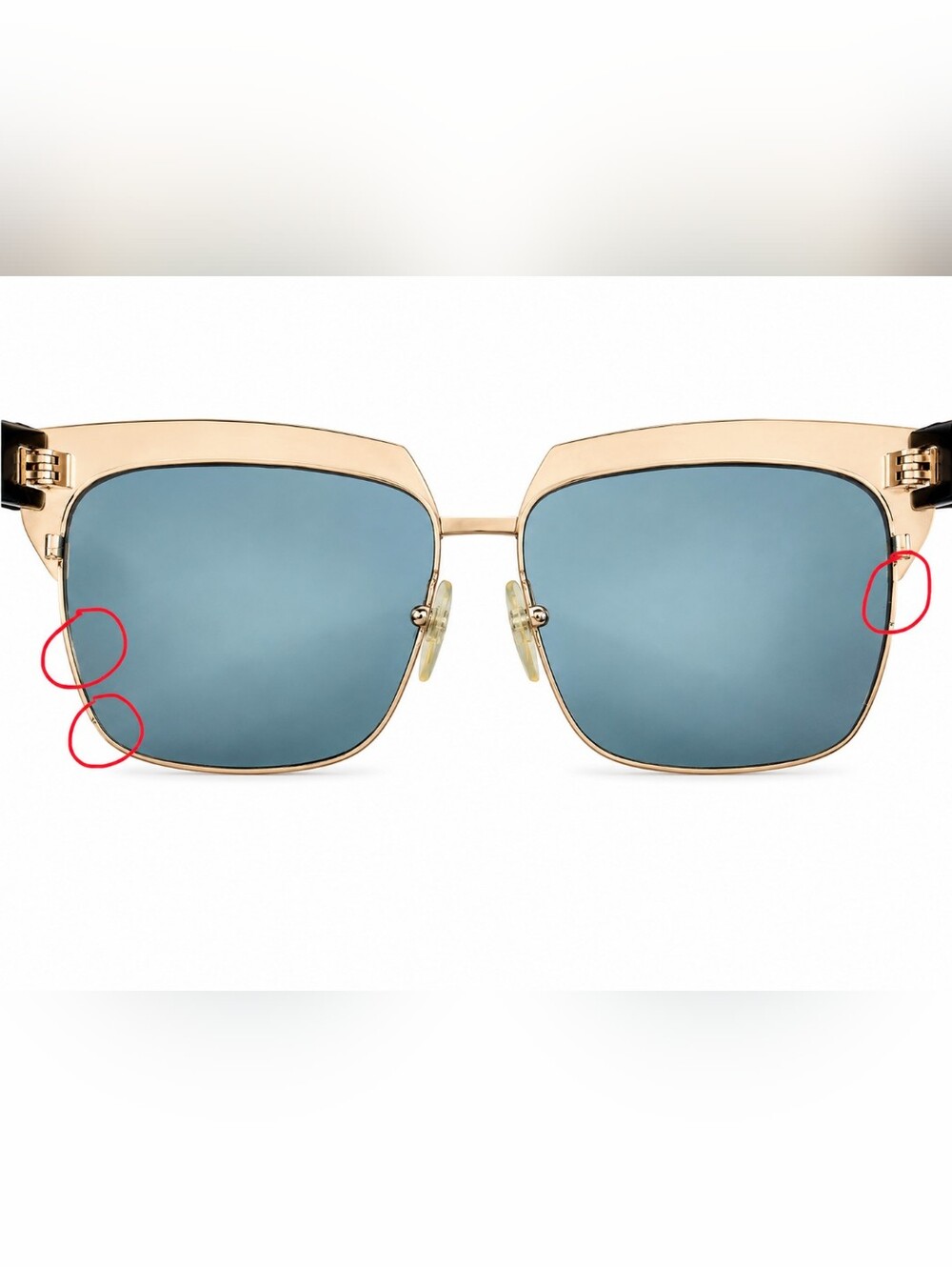 MCM Cognac Monogram Sunglasses - Picture 9 of 9